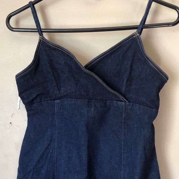 G.A.S.CO. Cute Woman’s Jeans Mini Dress Size 5 - Picture 6 of 8